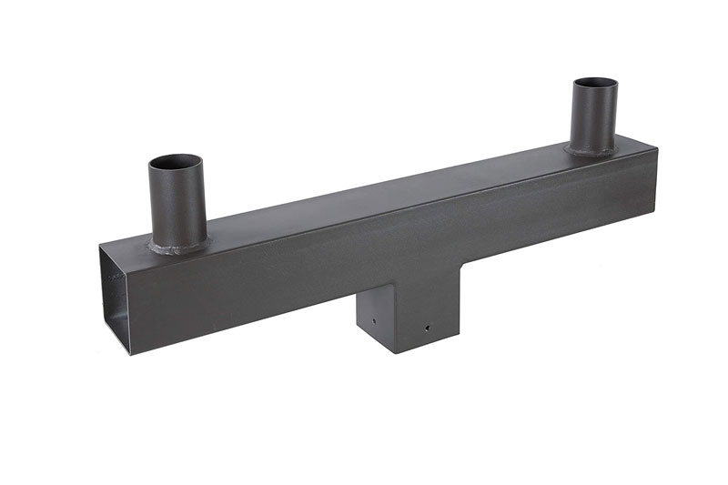 Double Bullhorn Mount 4" Square Pole