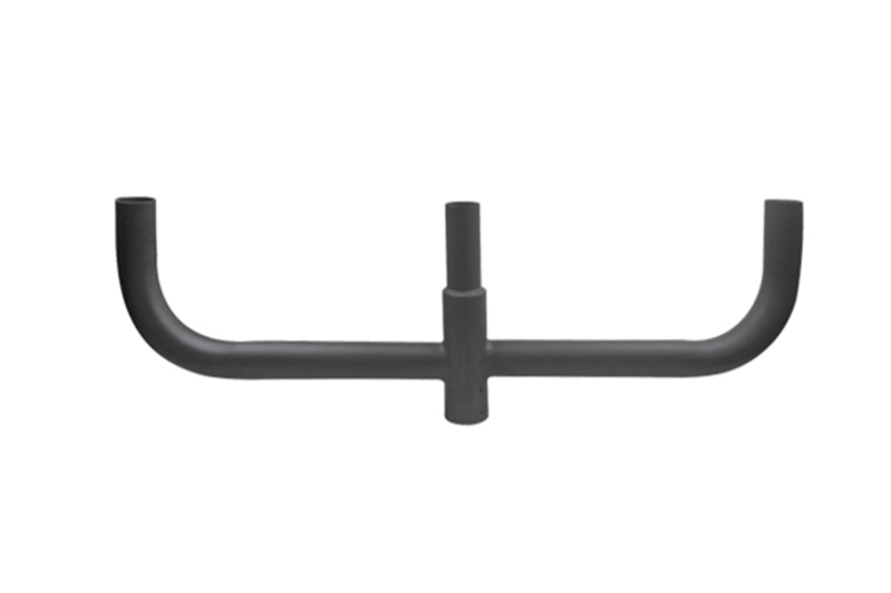 Bullhorn Bracket with 3 Arms Inline