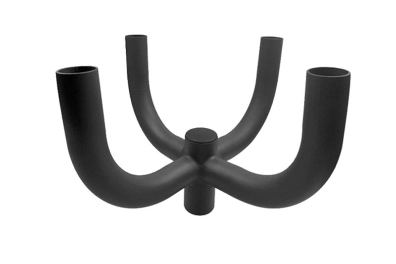 Quad Bullhorn Bracket with 4 Arms at 90Degree